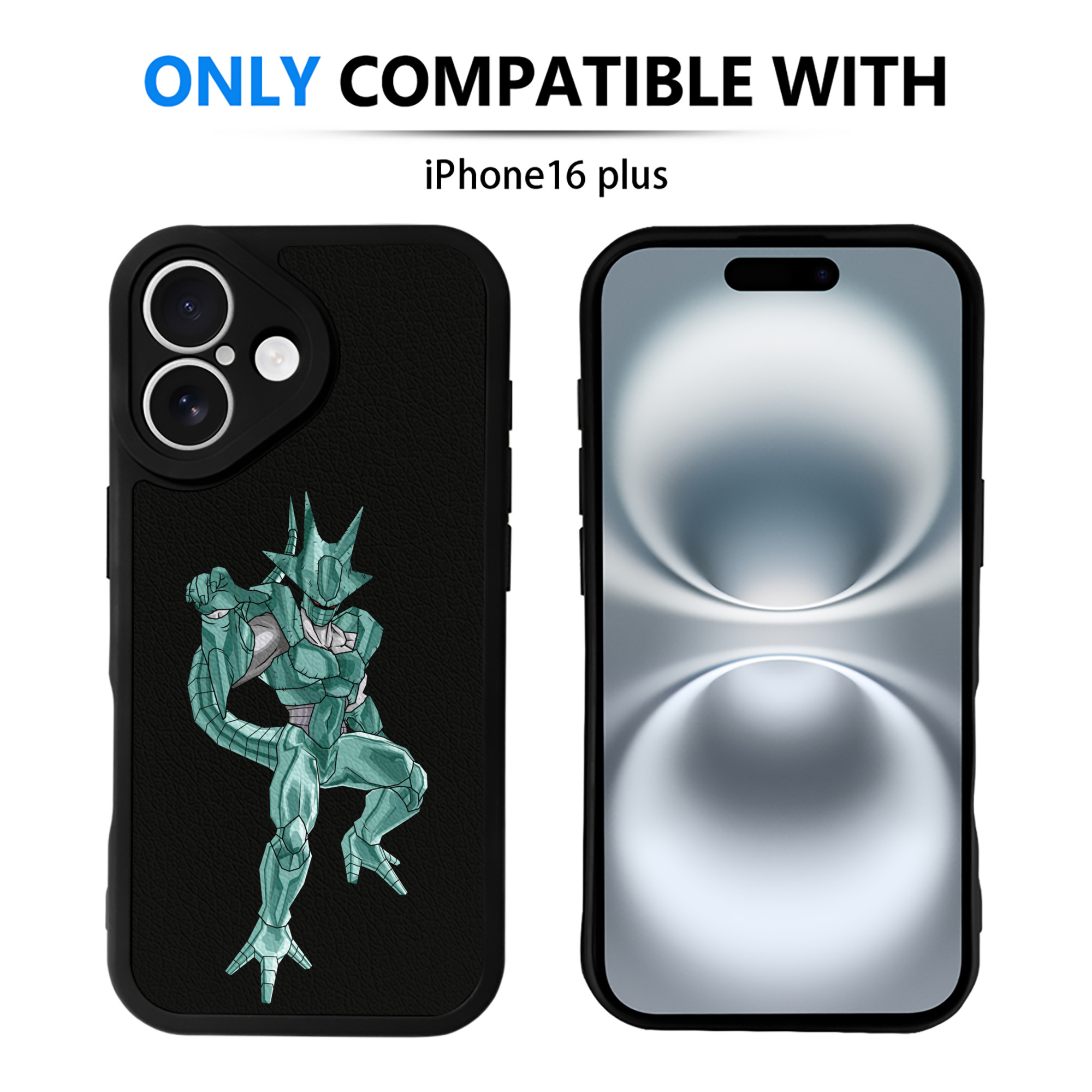 （画像用） ドラゴンボール DRAGON BALL 【iPhone 16シリーズ対応】シリコンスマホケース（レザー調） 材質：シリコン
